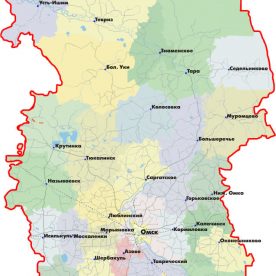 Публичная кадастровая карта Омской области