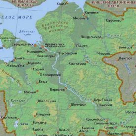 Публичная кадастровая карта Архангельской области