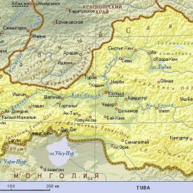 Публичная кадастровая карта Республики Тыва
