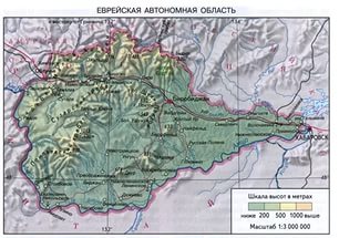 Публичная кадастровая карта Еврейской автономной области